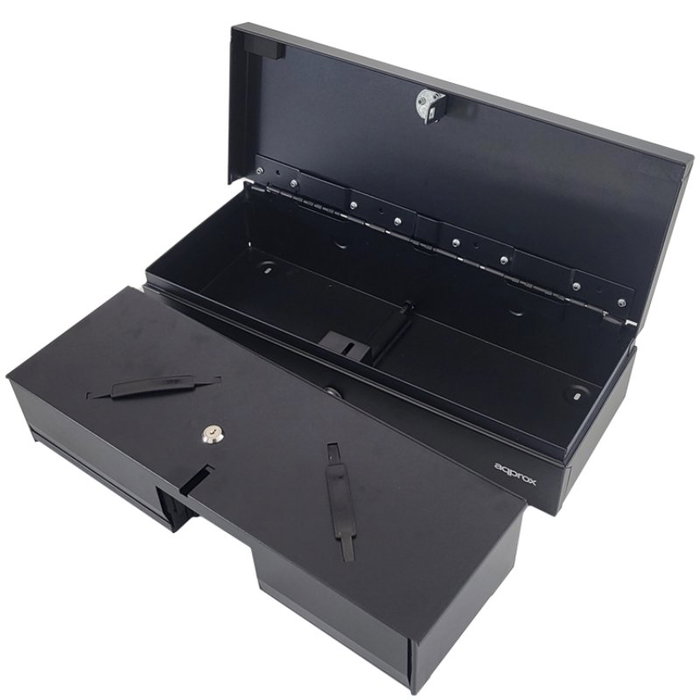 Approx Cajón Portamonedas appCASH02FLIPTOP Negro Approx Cajón Portamonedas appCASH02FLIPTOP Negro